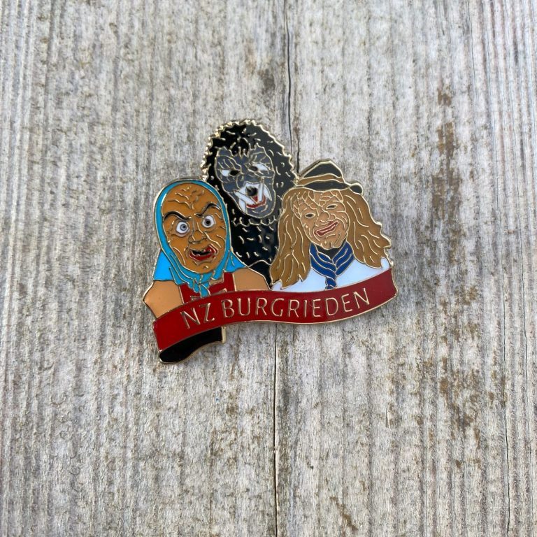Zunft-Maske der Narrenzunft Burgrieden
